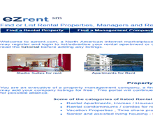 Tablet Screenshot of ezrent.com